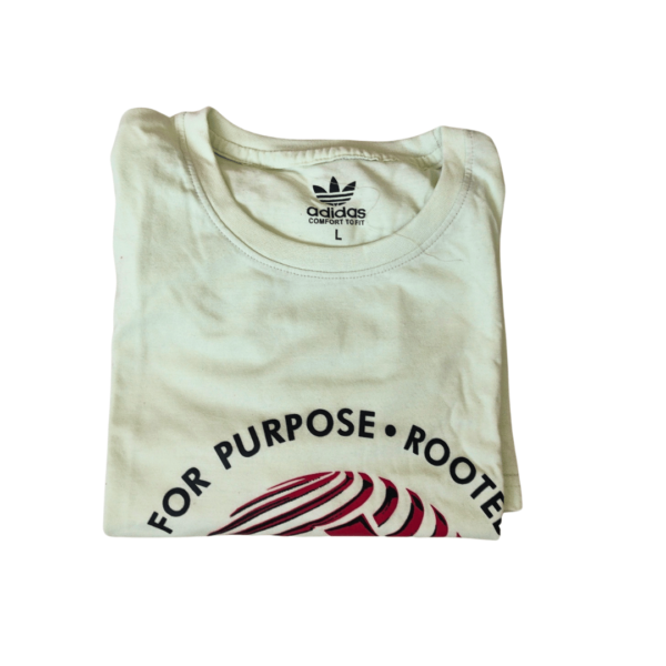 Adidas T-shirt with Round Neck - Cruzefit