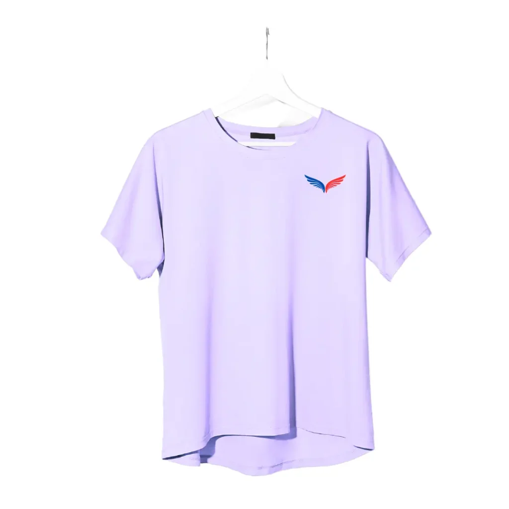 Cruzefit 100% Cotton T-Shirt voilet